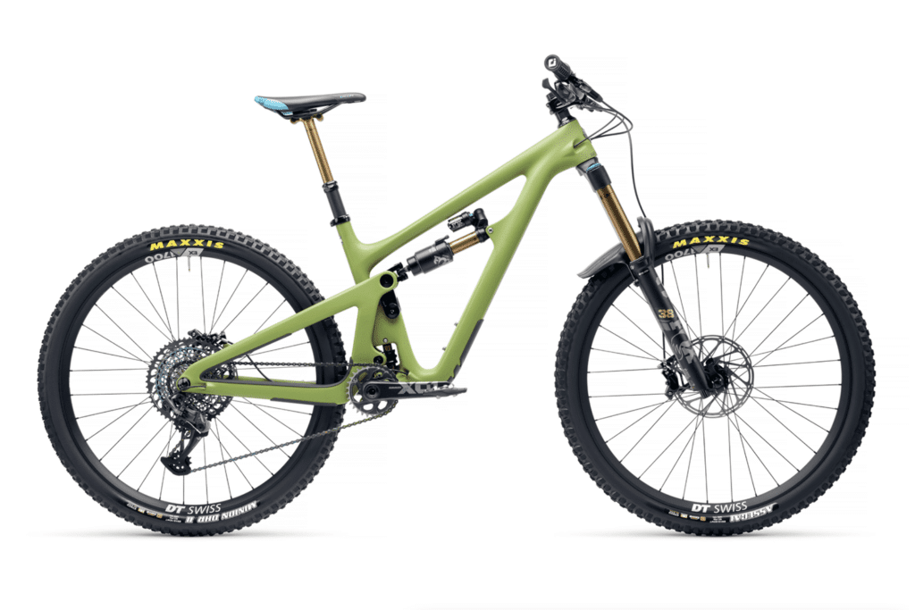 the yeti sb-150 bike from a small local denver bike shop